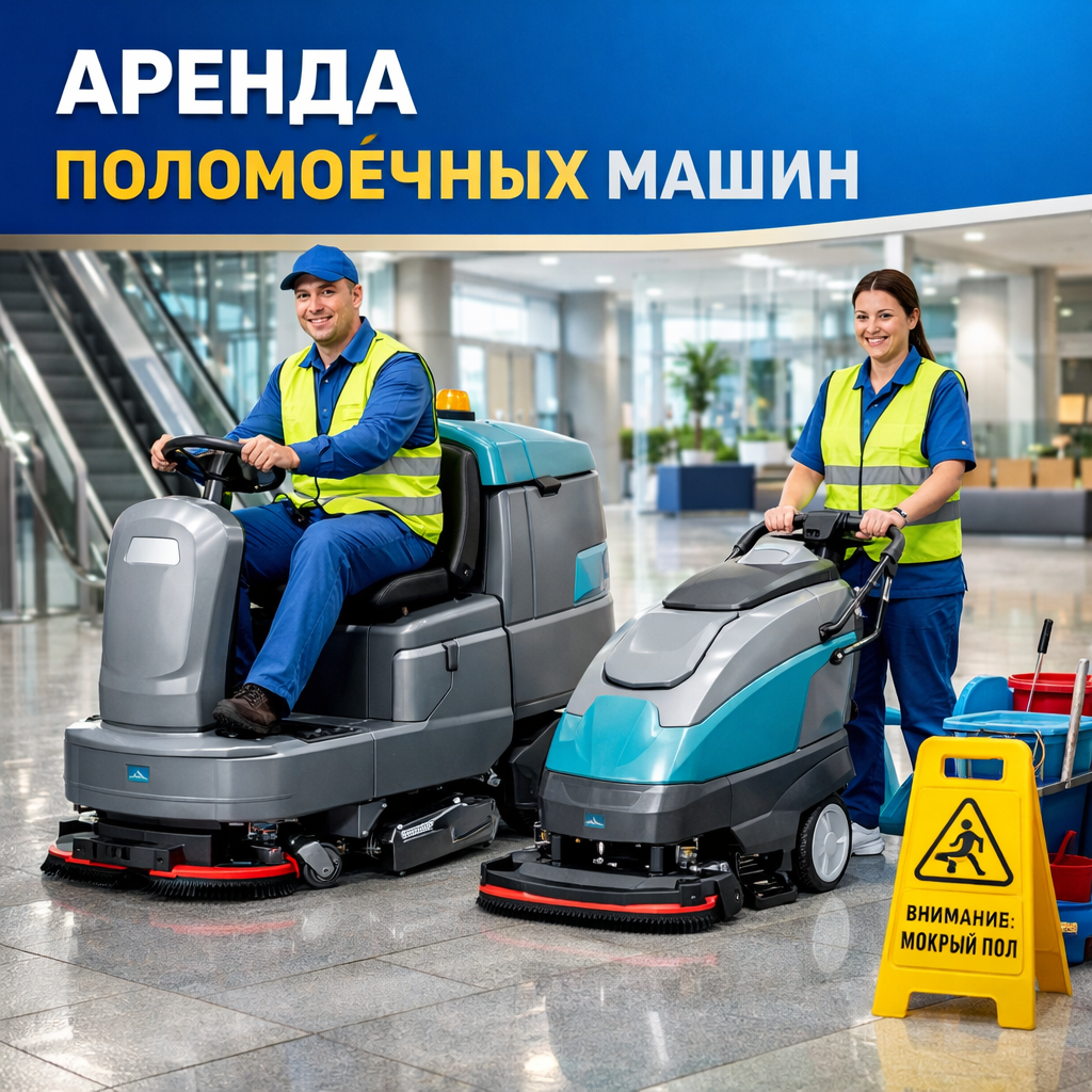Аренда поломоечных машин
